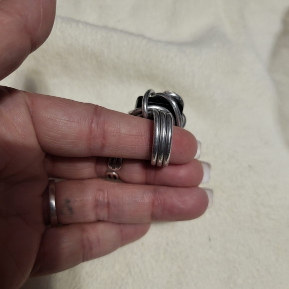 JEFF LIEB SWAROVSKI CRYSTAL RING SZ 6/6.5 - Picture 5 of 6